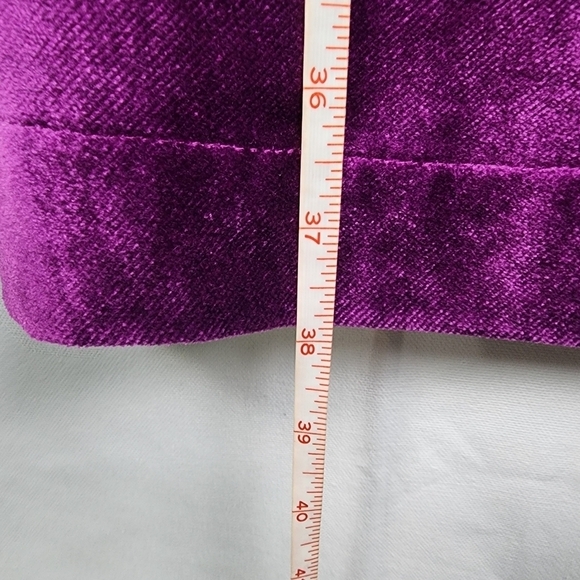 NWT J. Jill Puff Sleeve Velvet Dress In Sugarbeet Size Small - Picture 7 of 7